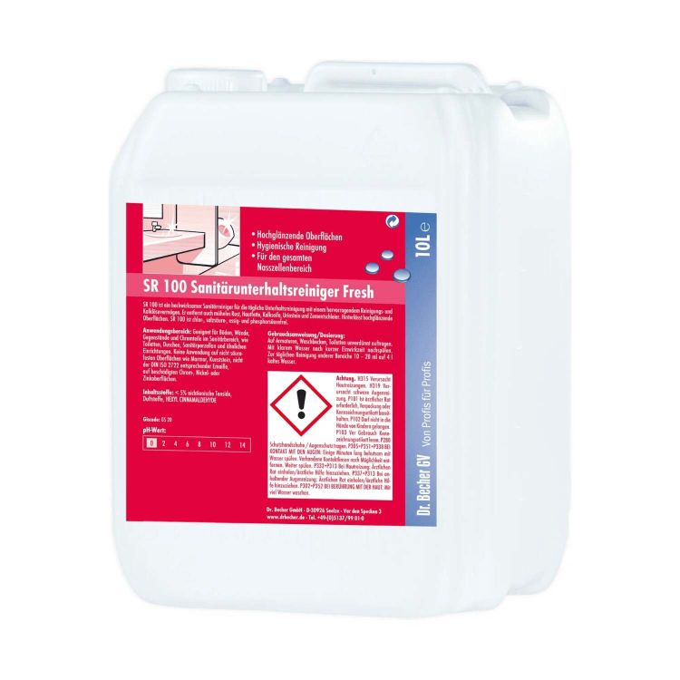 Dr. Becher SR 100 Sanitärunterhaltsreiniger Fresh