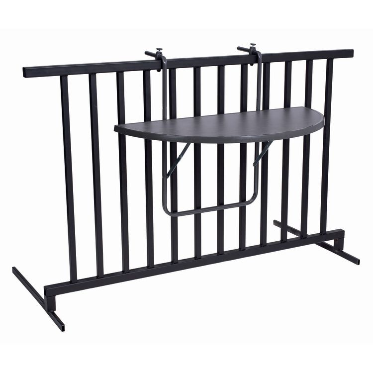 Table pour rambarde de balcon Butler