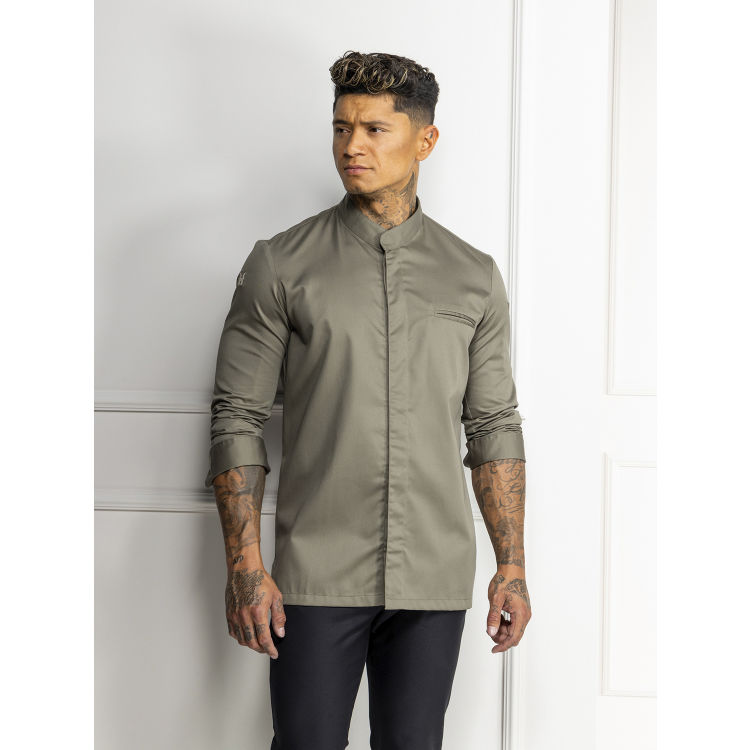 Herrenkochjacke Alain farbig