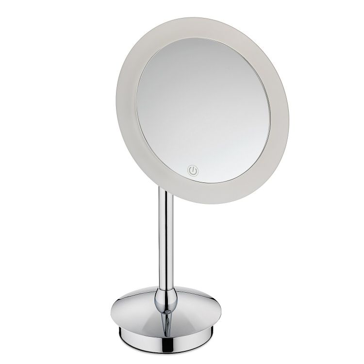 Standspiegel Alessia Messing verchromt