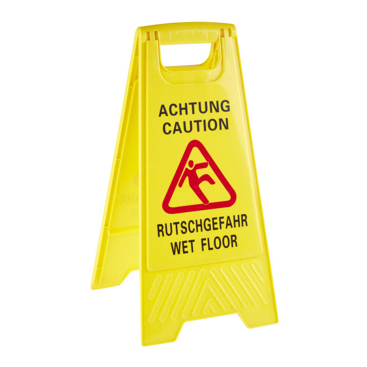 Aufsteller Achtung Rutschgefahr