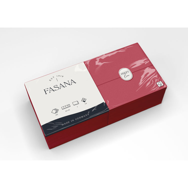 Zelltuchservietten, 2-lagig, 1/8 Falzung