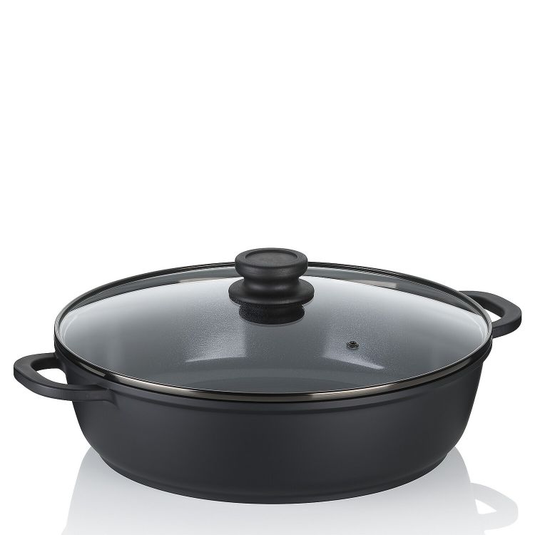 Sauteuse Atura en fonte d'aluminium avec revêtement antiadhésif