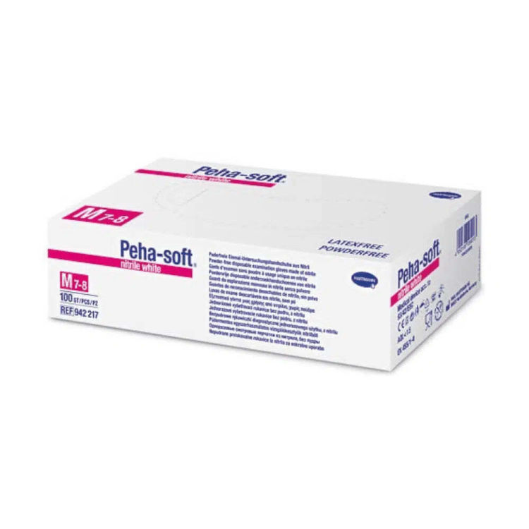 Hartmann Peha-soft® nitrile white Einmalhandschuhe, puderfrei 100 Stk.