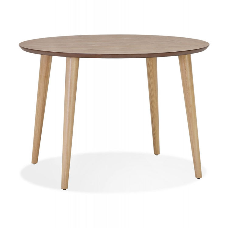 Erweiterbarer Tisch rund ORTENSIA