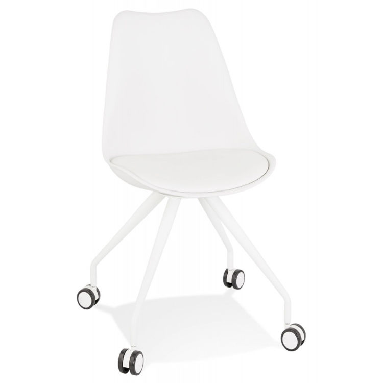 Stuhl SKIN auf Rollen