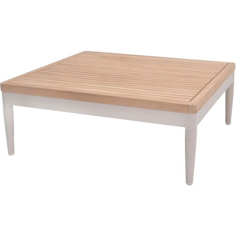 Garten-Couchtisch 'Topaz', 73 x 73 cm, ecru