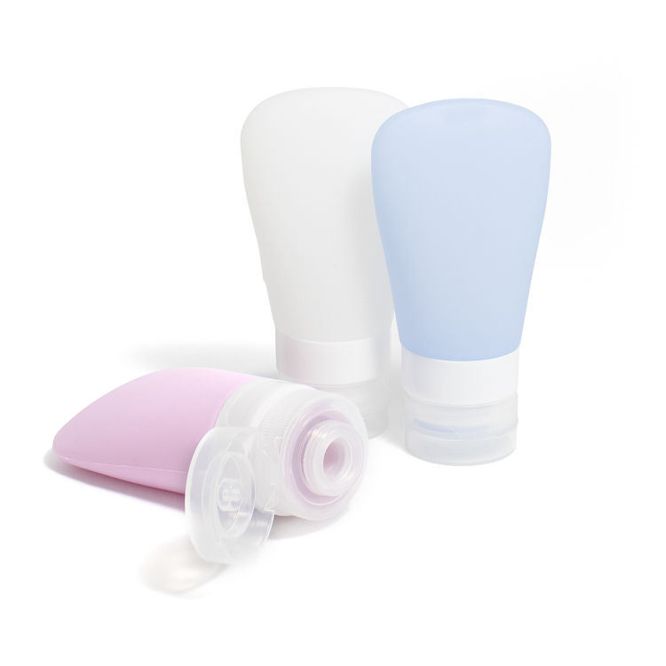 Silikon Reiseflaschen Set 3x60ml