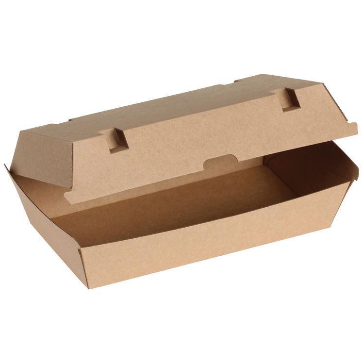 Food-Box Kraft braun - 178x165x45mm