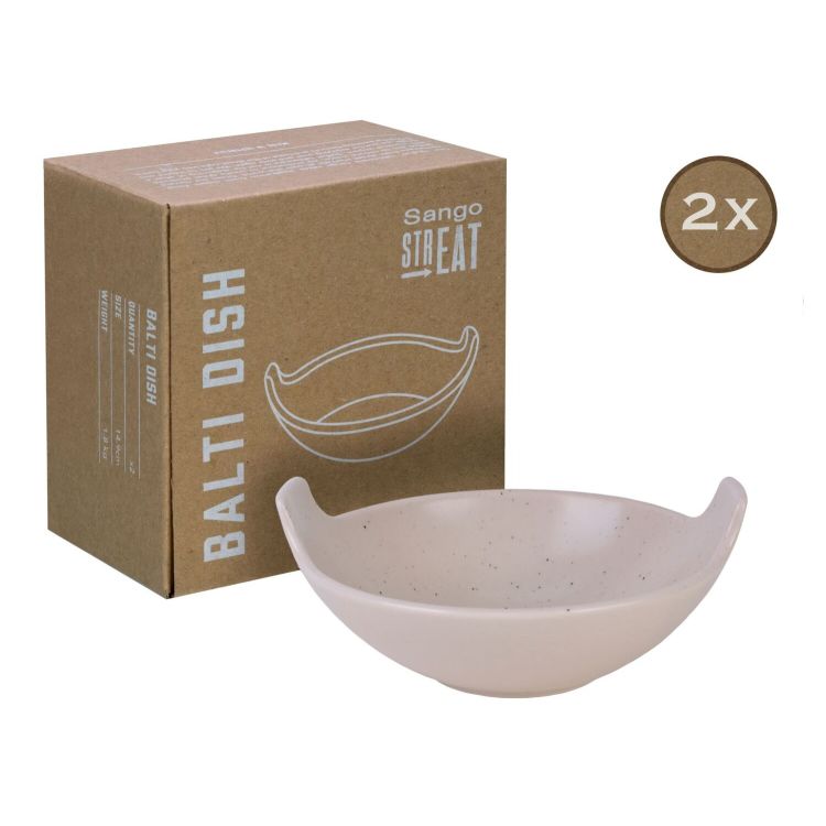 STREET FOOD - 2-er Balti Dish schwarz