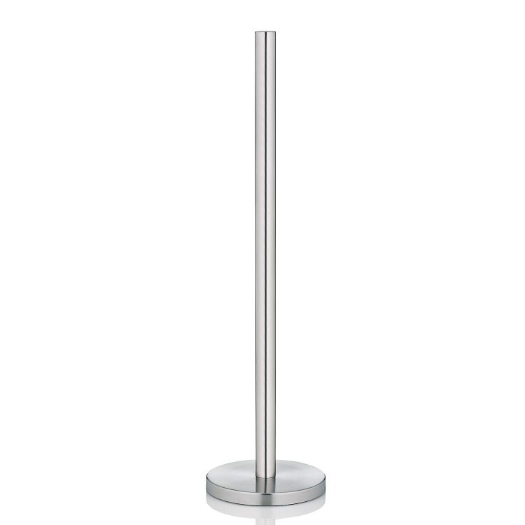 Toilettenpapierhalter Carta Edelstahl silber matt 37,0cm 15,0cmØ
