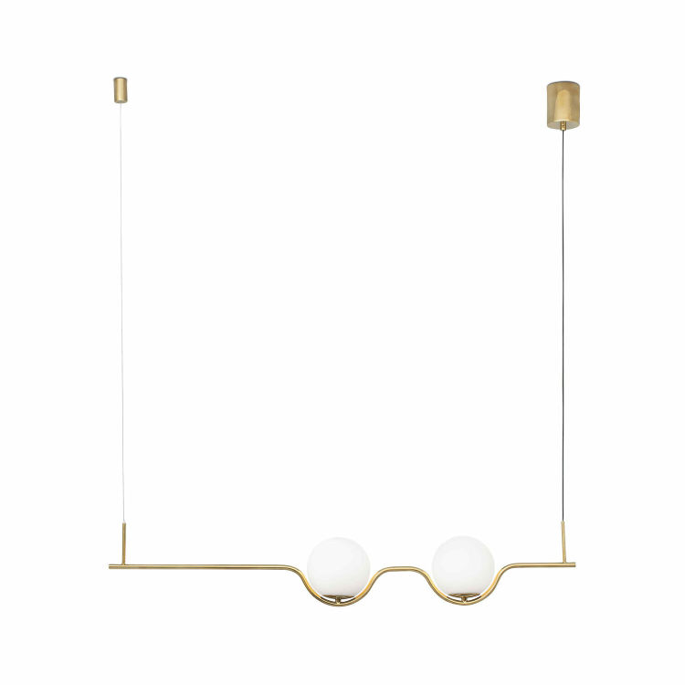 LE VITA Hängeleuchte gold