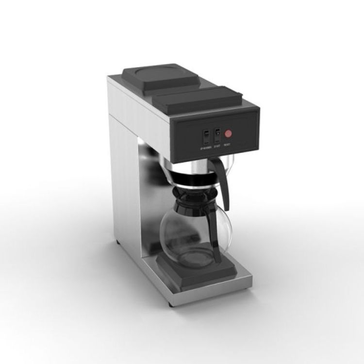 Filterkaffeemaschine 1,8 Liter, inklusive Glaskanne, 203x403x469 mm (BxTxH)