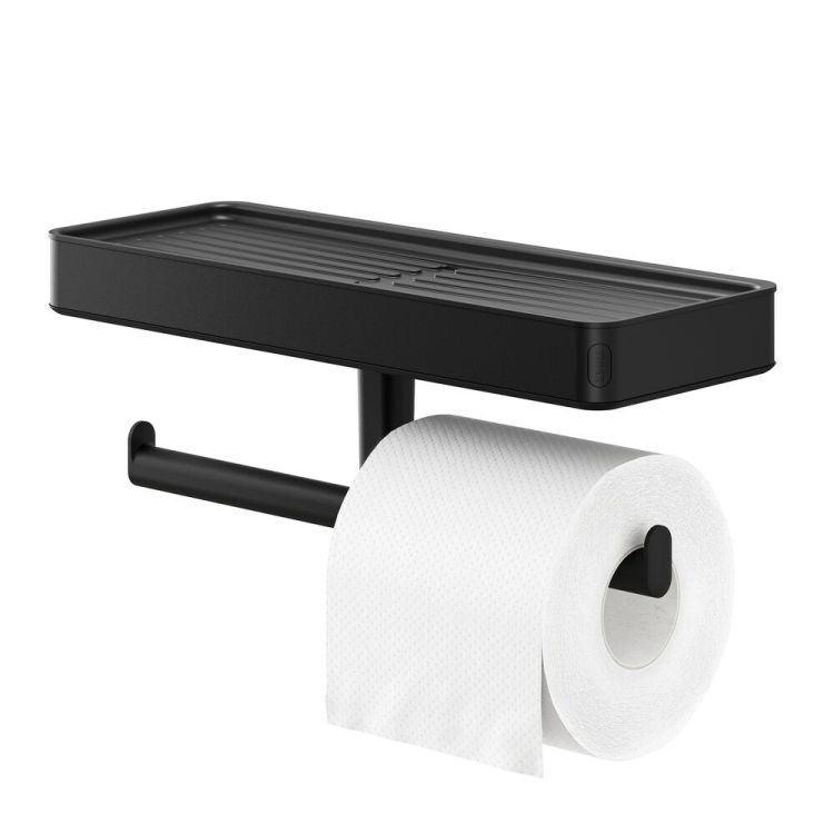 Carv Toilettenpapierhalter mit Ablage