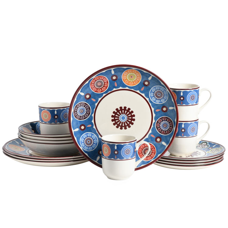 Sumaya Blue WL -  Kombiservice 16-tlg