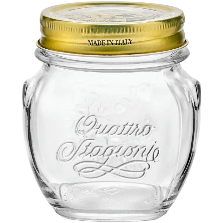 Vorratsglas Anfora, Quattro Stagioni, Schraubverschluss, Glas