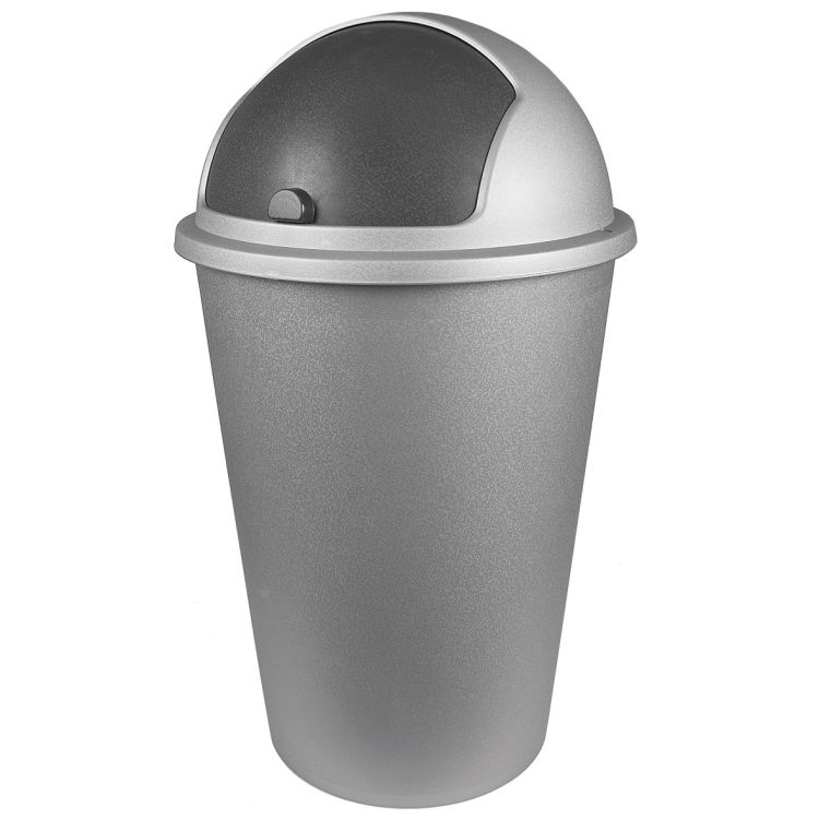 Abfalleimer mit Schiebe-Deckel