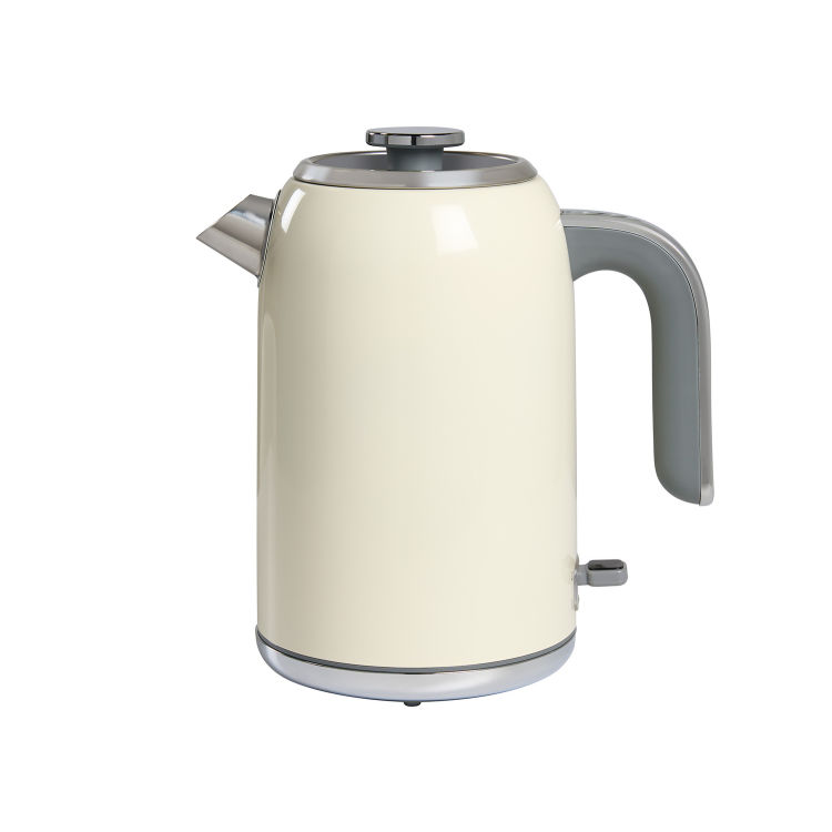 Bollitore 1.8L (Hertford / SD-259B) in crema e cromo - Spina EU