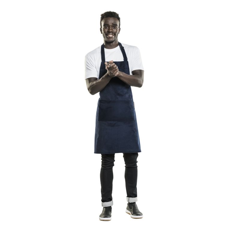 Latzschürze Bse Blue Velvet W70–L85