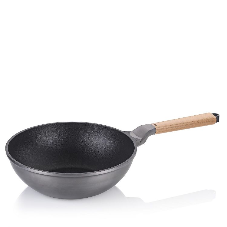 Wok Vitana en fonte d'aluminium