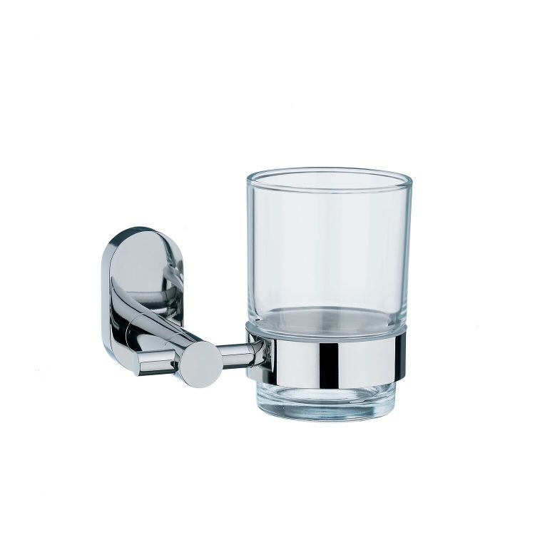 Zahnbürstenhalter Lucido Edelstahl 18/10 silber glänzend