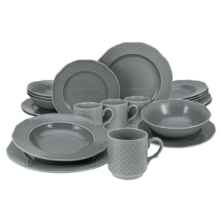Arianne grau - Kombiservice 20-tlg