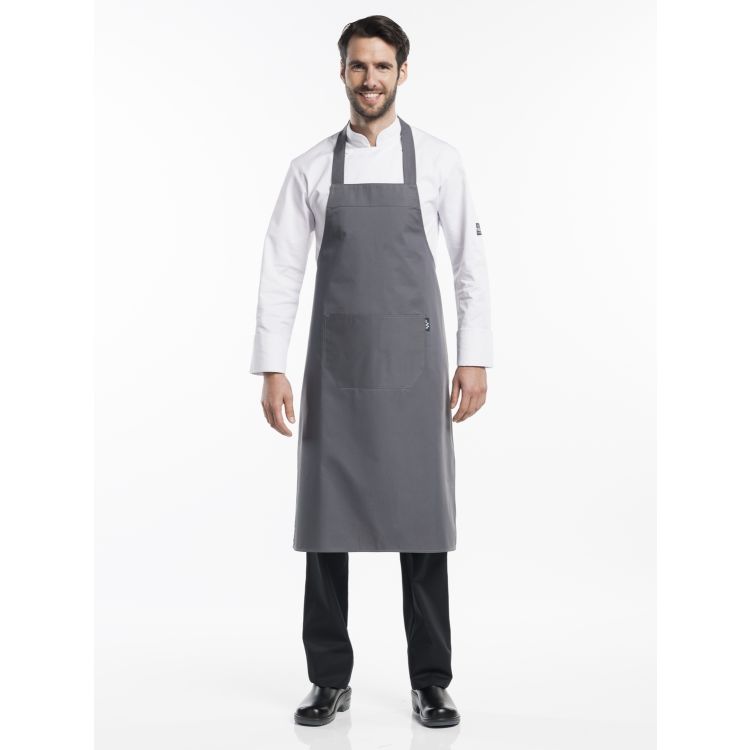 Latzschürze Grey W75100