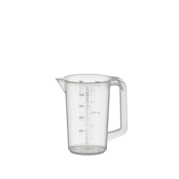 Messbecher Ø 9,5 cm, H: 14 cm, 0,5 Liter