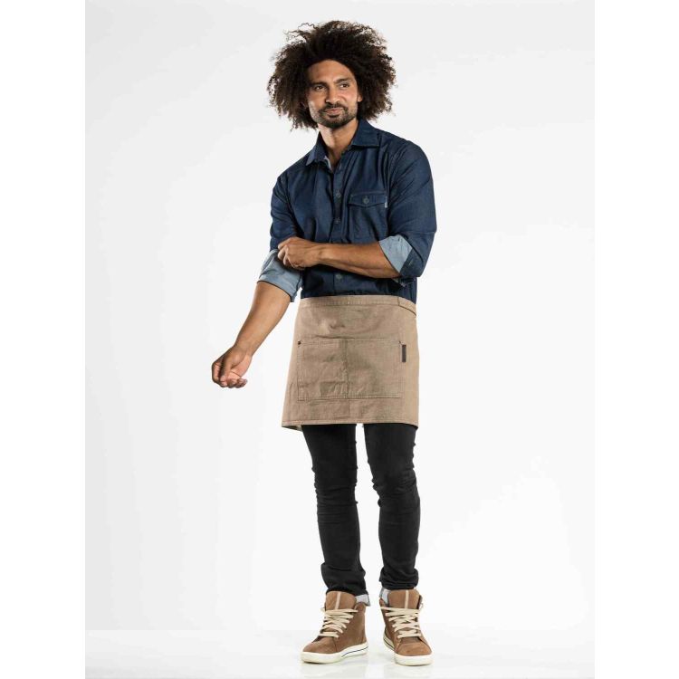 Bistroschürze Base Mud Denim W80 – L40