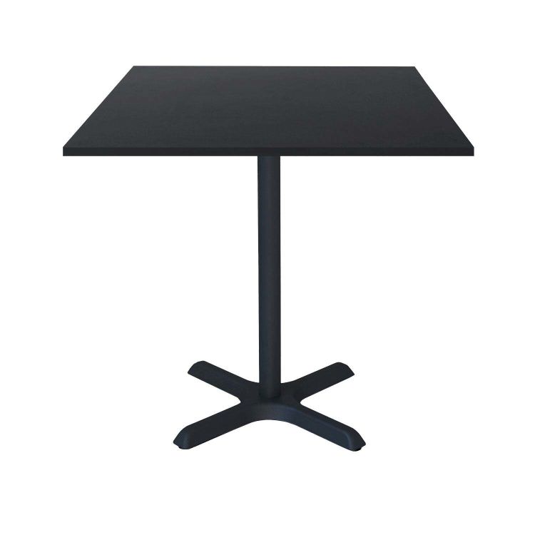Tavolo Dina quadrato - laminato legno & tinta unita