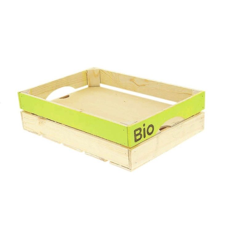 Cagette BIO 40x30x12 cm avec faux fond