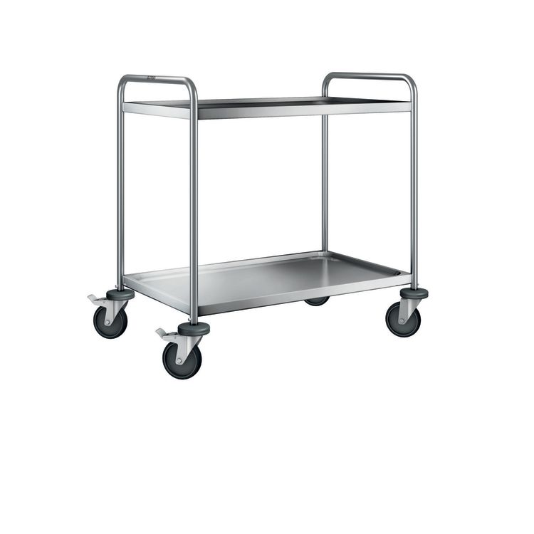 Servierwagen SW 9x6-2 2 Borde, Rollen stahlverzinkt