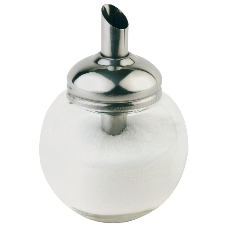 Zucker-Ersatz Behälter ohne Deckel