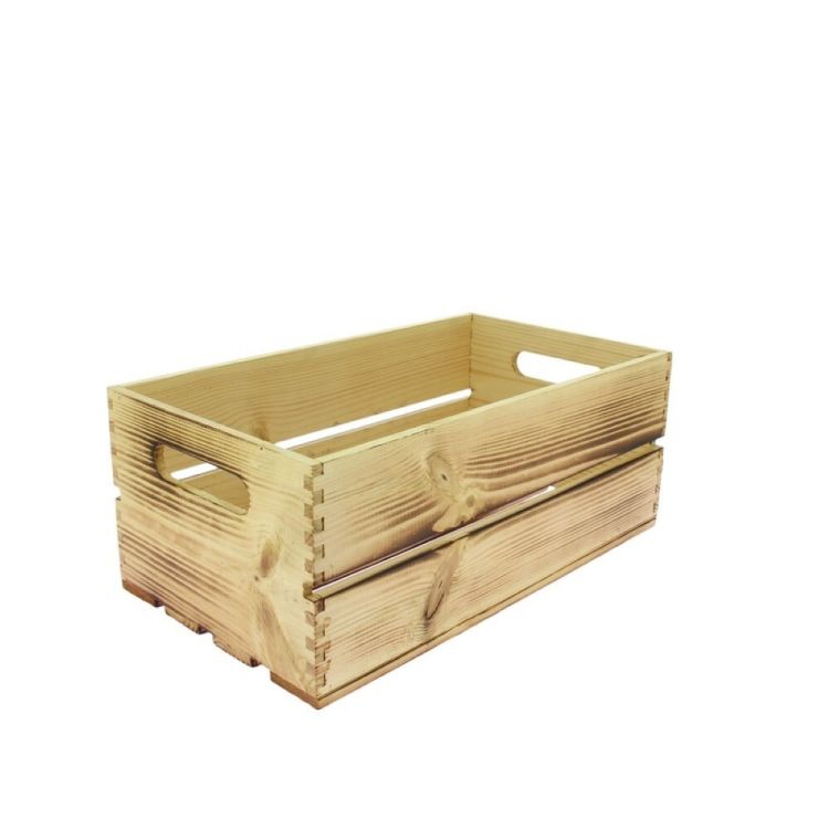 Fresca Cagette Effet Brule Vernis Passedoigts 38X21X15 Fsc
