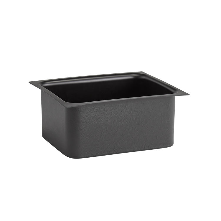 GN 1/2 Einsatz -VALO- 31 x 25 cm, H: 13 cm Polystyrol, schwarz passend zu Artikel 14005