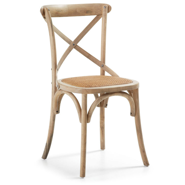 Alsie Stuhl aus massivem Birkenholz mit Lackfinish in Natur
