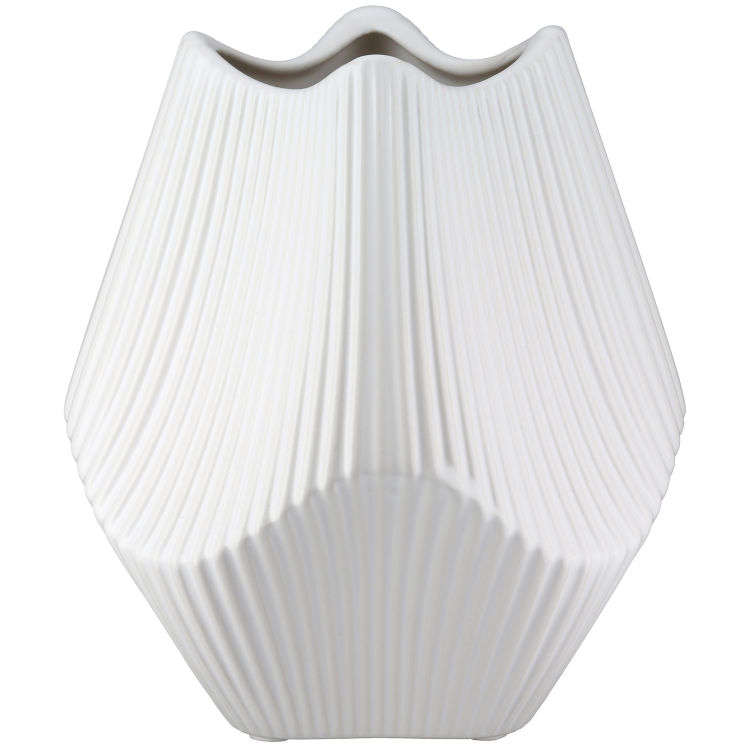 Vase Lamellen H. 18,5 cm