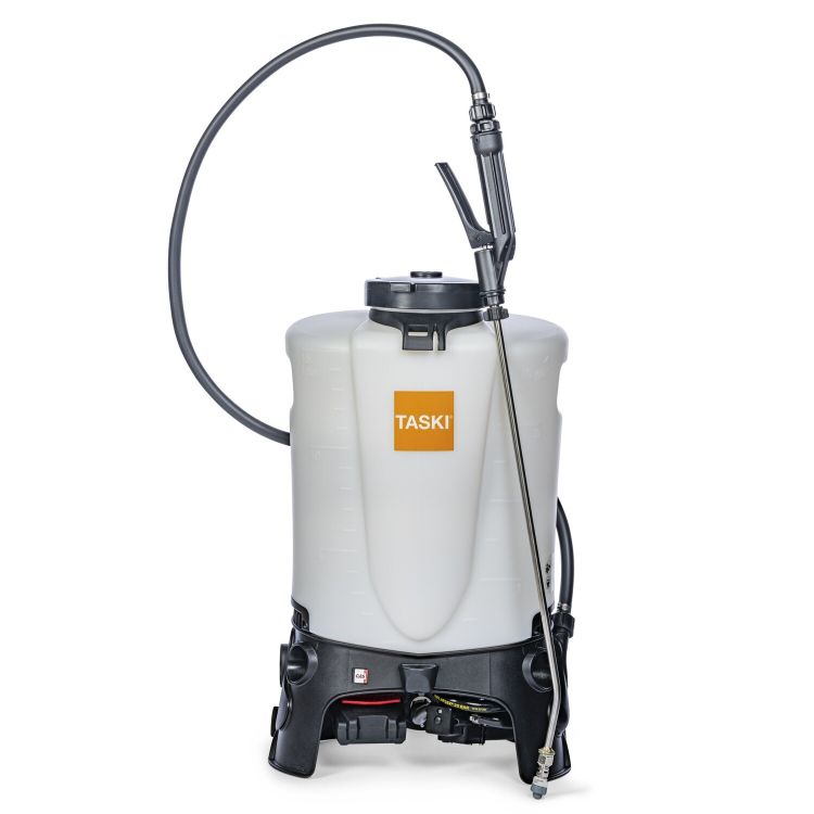 TASKI Sprayer BP 15l Li-Ion, Rückensprühgerät, für die gleichmäßige Sprühdesinfektion größerer Flächen