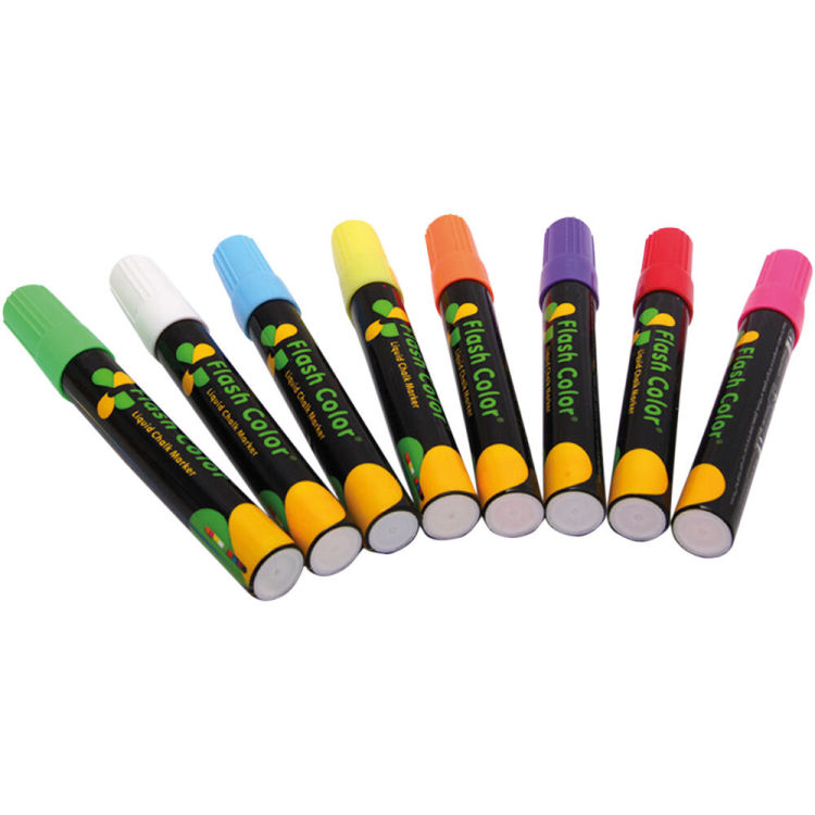 Marqueurs à craie, lot de 8