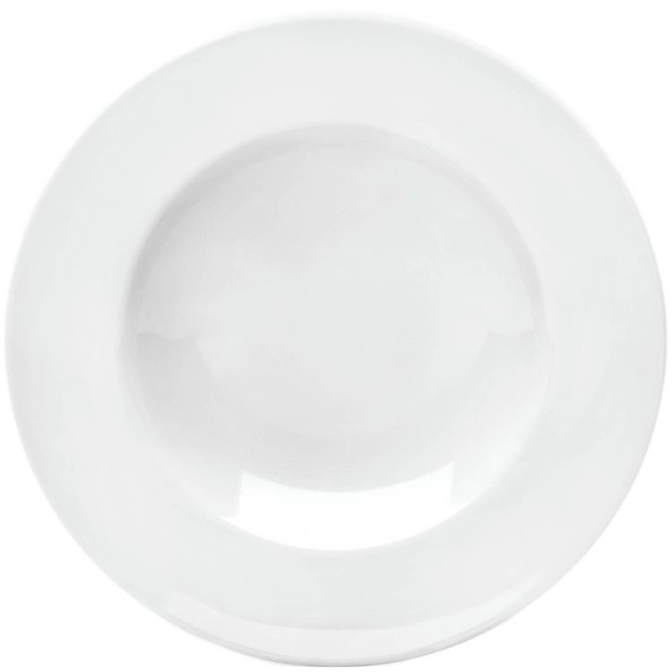 Pasta-Bowl Wellco, 30cm, weiß, Porzellan, van Well