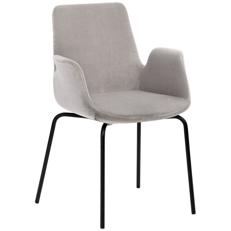 Sessel 2009, Polyester-Stoff, mit Armlehnen