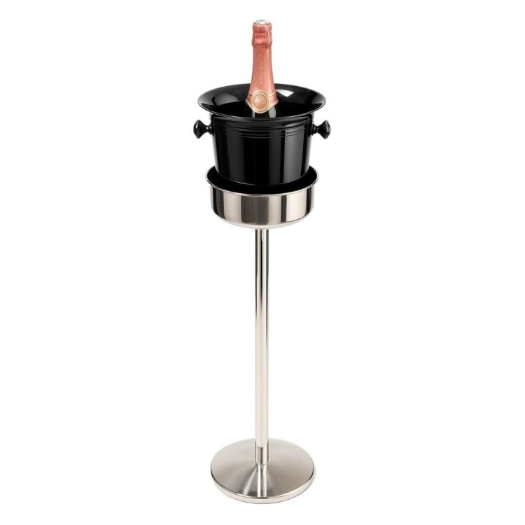 Porte Seau à Champagne en Inox