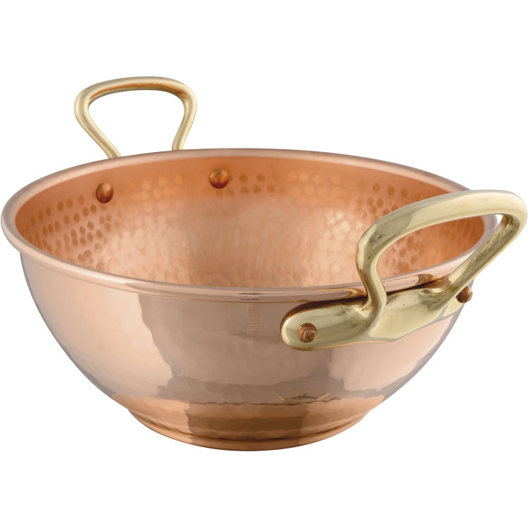 Bassine à sirop en cuivre