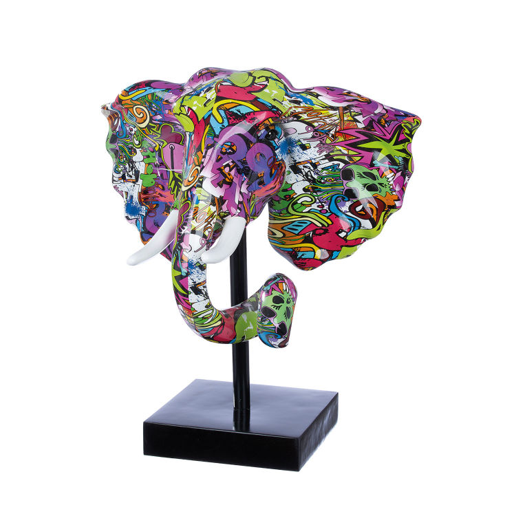 Skulptur Elefant Street Art