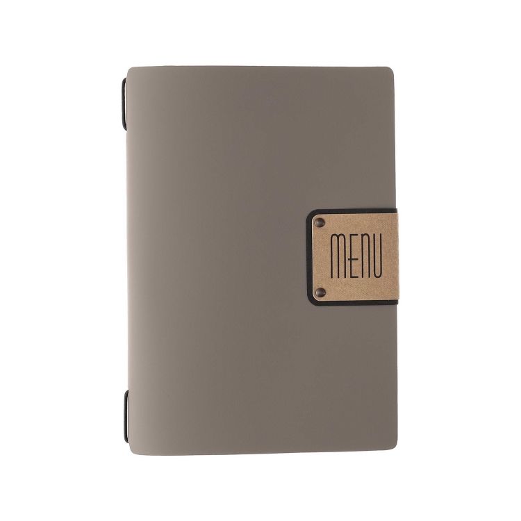 Porta Menu BICOLOR A5 SABBIA