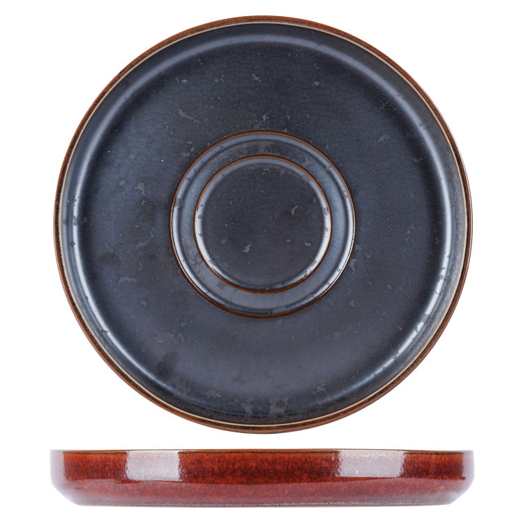 Elements Maroon Untertasse D14Xh1,6Cm