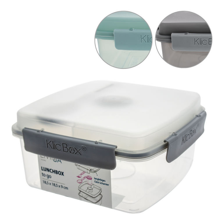 Lunchbox mit Besteck & Dressingbecher