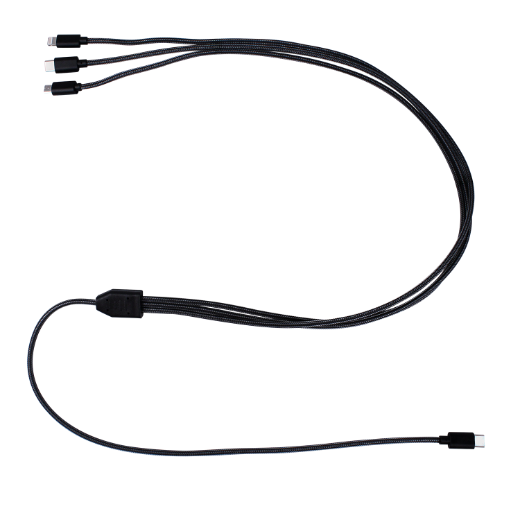 Ersatzkabel 3in1 für SAFE 8 (Power Delivery USB Type-C)