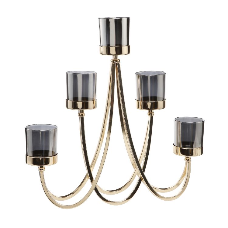 Kerzenhalter Kerzenleuchter gold