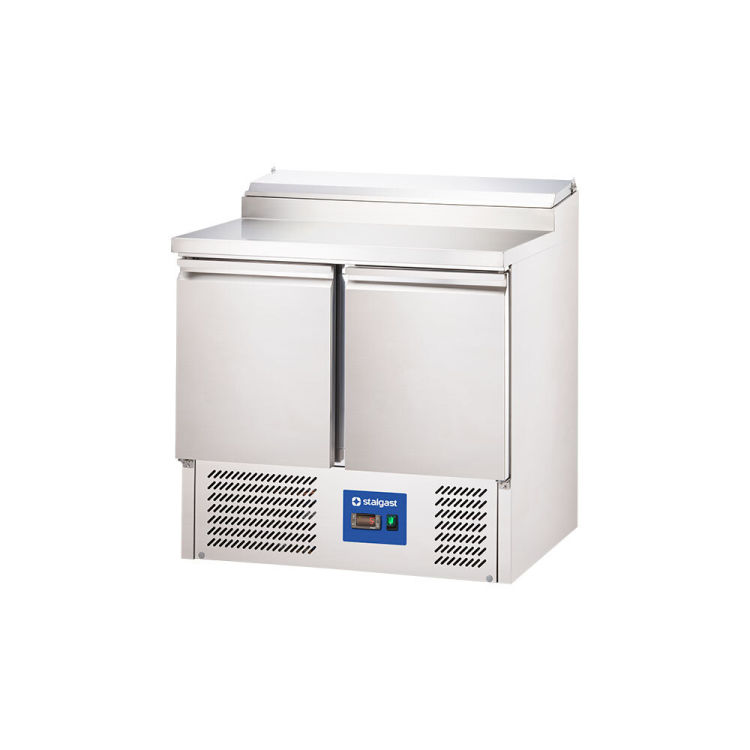 Stalgast Edelstahl Vorbereitungstisch, 2-türig, 5x GN 1/6, Serie Starline
